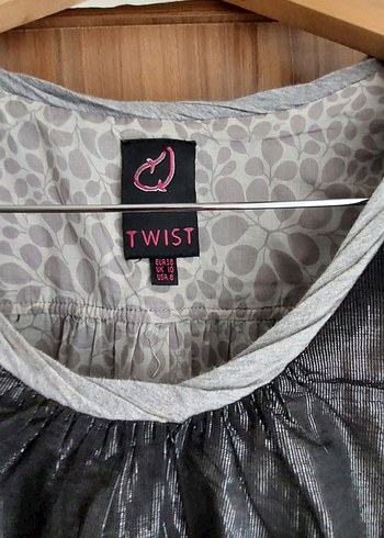 Gri Dökümlü Midi  Tunik ,elbise - Görsel 2