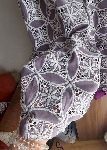 Nakışlı Bohem Hamile Tuniği - Görsel 3