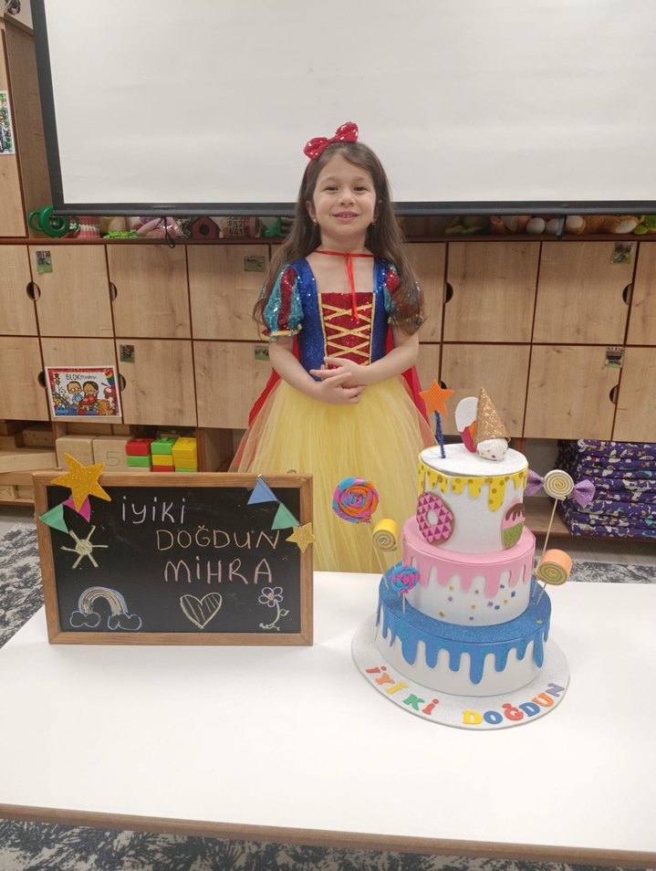 Sarı Pamuk Prenses Kostümü Çocuklar İçin - Görsel 2