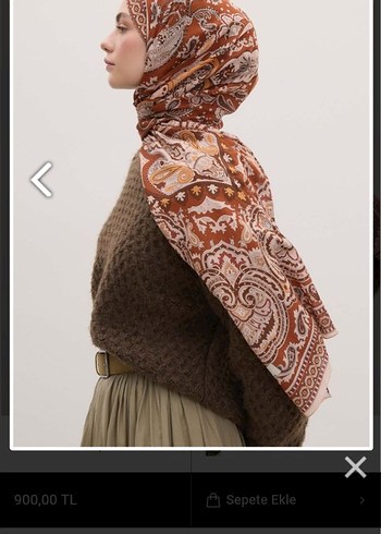 fresh scarfs bohemian şal - Görsel 2