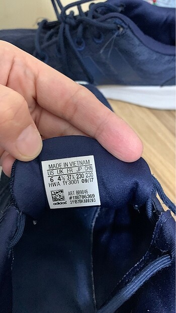 37 Beden lacivert Renk Adidas coludfoam kadın spor
