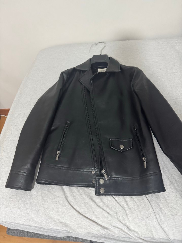 Defacto erkek çocuk deri ceket - Görsel 2