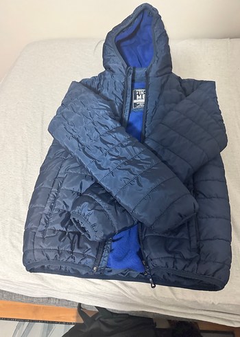 Erkek Çocuk Lacivert Fermuarlı Mont - Görsel 2