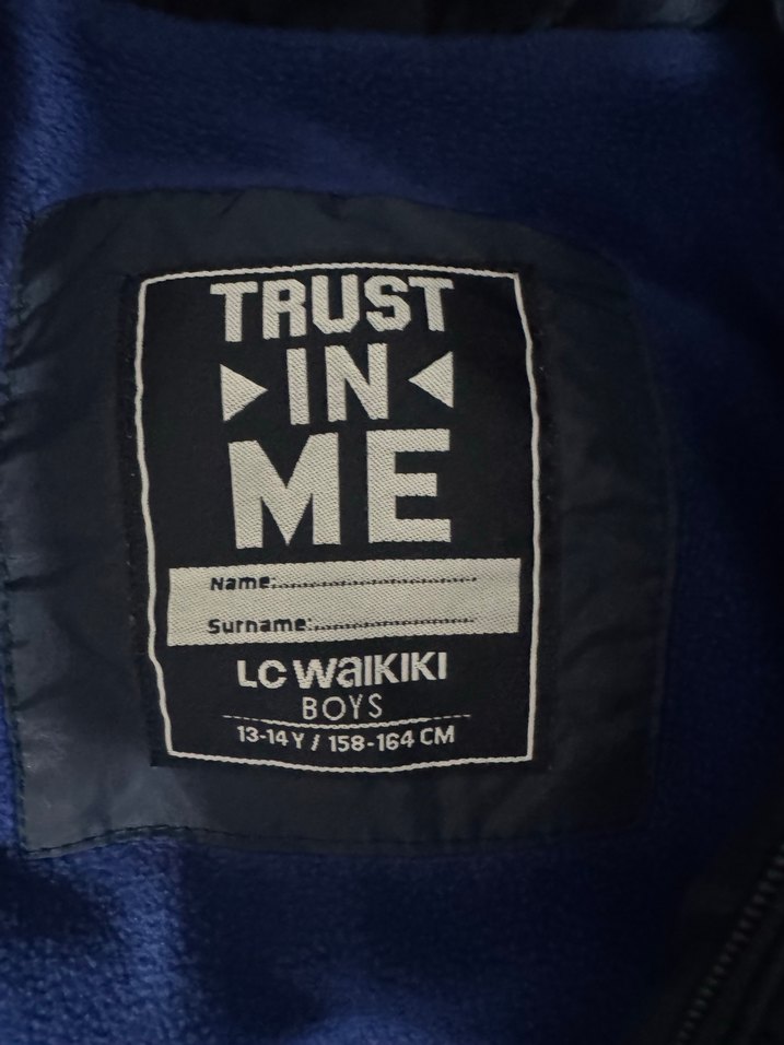 Erkek Çocuk Lacivert Fermuarlı Mont - Görsel 4