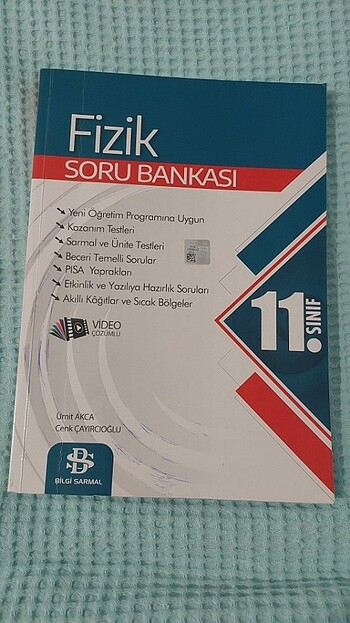 BİLGİ SARMALI 11.SINIF FİZİK SORU BANKASI 