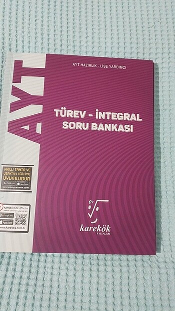 KARAKÖK AYT TÜREV İNTEGRAL SORU BANKASI 