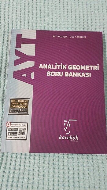 KARAKÖK AYT ANALİTİK GEOMETRİ SORU BANKASI 