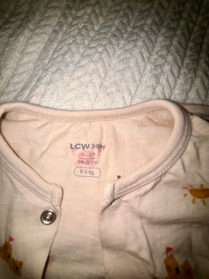 Bebek Erkek Kısa Kollu Baskılı Tulum - Görsel 2