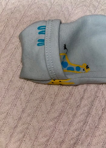 Mavi Desenli Bebek Tulum, Uzun Kollu - Görsel 2