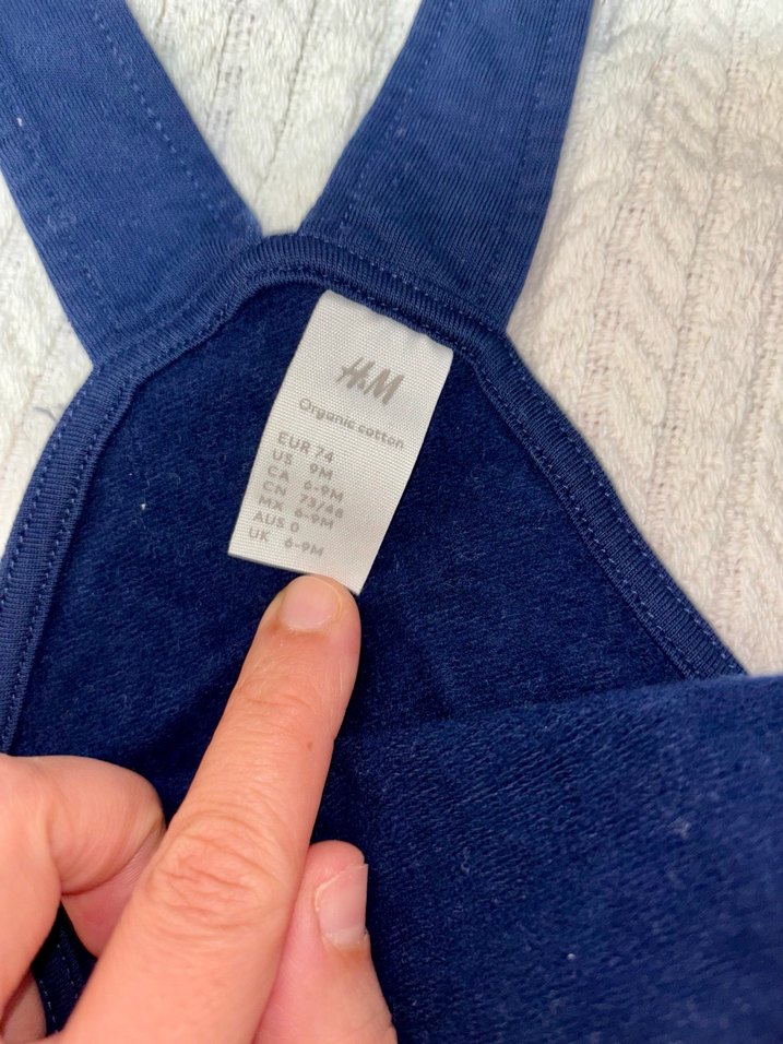 Erkek Çocuk Mavi Kürklü Askılı Tulum - Görsel 2