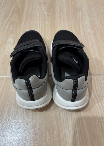 Erkek Çocuk Siyah Cırtlı Sneakers - Görsel 3