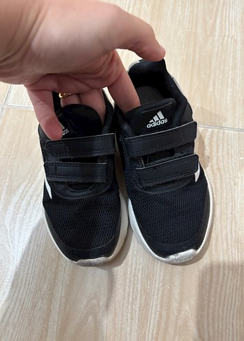 Erkek Çocuk Siyah Cırtlı Sneakers - Görsel 6