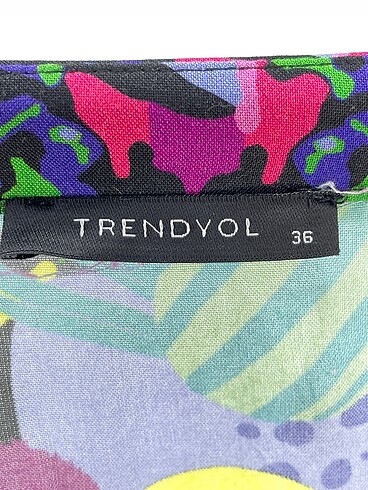 36 Beden çeşitli Renk Trendyol & Milla Uzun Elbise %70 İndirimli.