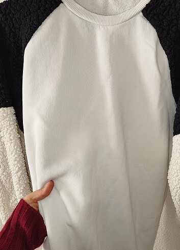 universal Beden beyaz Renk Kadriye baştürk sweatshirt