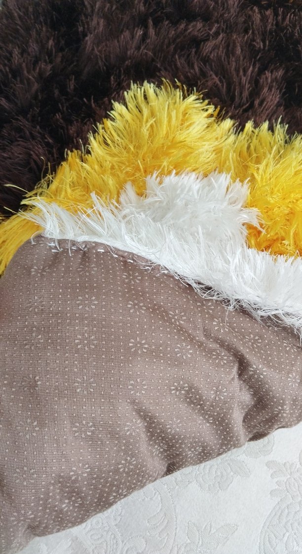 Kahverengi İşlemeli Banyo Paspası Seti - Görsel 5