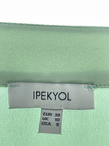 38 Beden yeşil Renk ipekyol Gömlek %70 İndirimli.