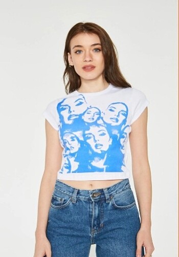 Urban Outfitters Urban Outfitters Beyaz Crop Top