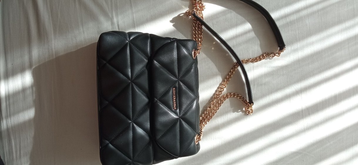 Siyah Deri Kadın Çanta - Görsel 2