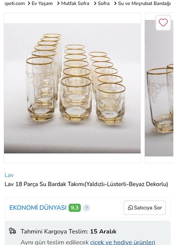 18'li Cam Bardak Seti - Görsel 7