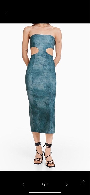 Bershka Elbise