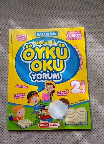 Kırmızı Beyaz 2 Sınıf Öykü Okuyorum