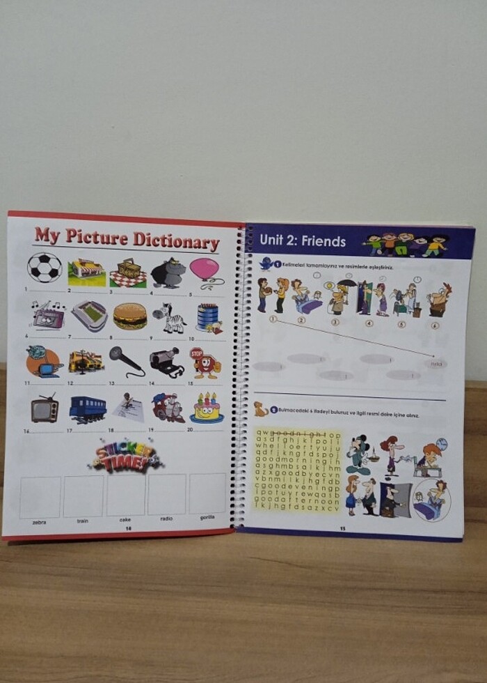 2 Sınıf İngilizce Akıllı Defter Sözlük - Görsel 2