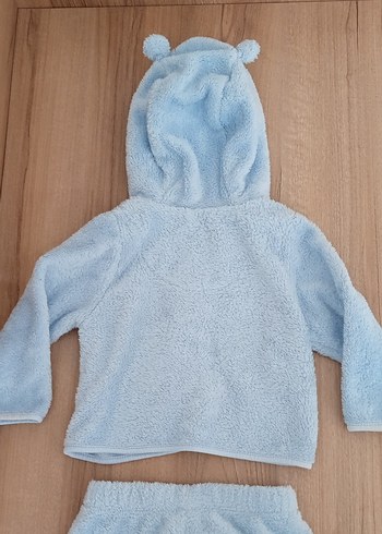 LCW Mavi Peluş Bebek Takımı - Görsel 8