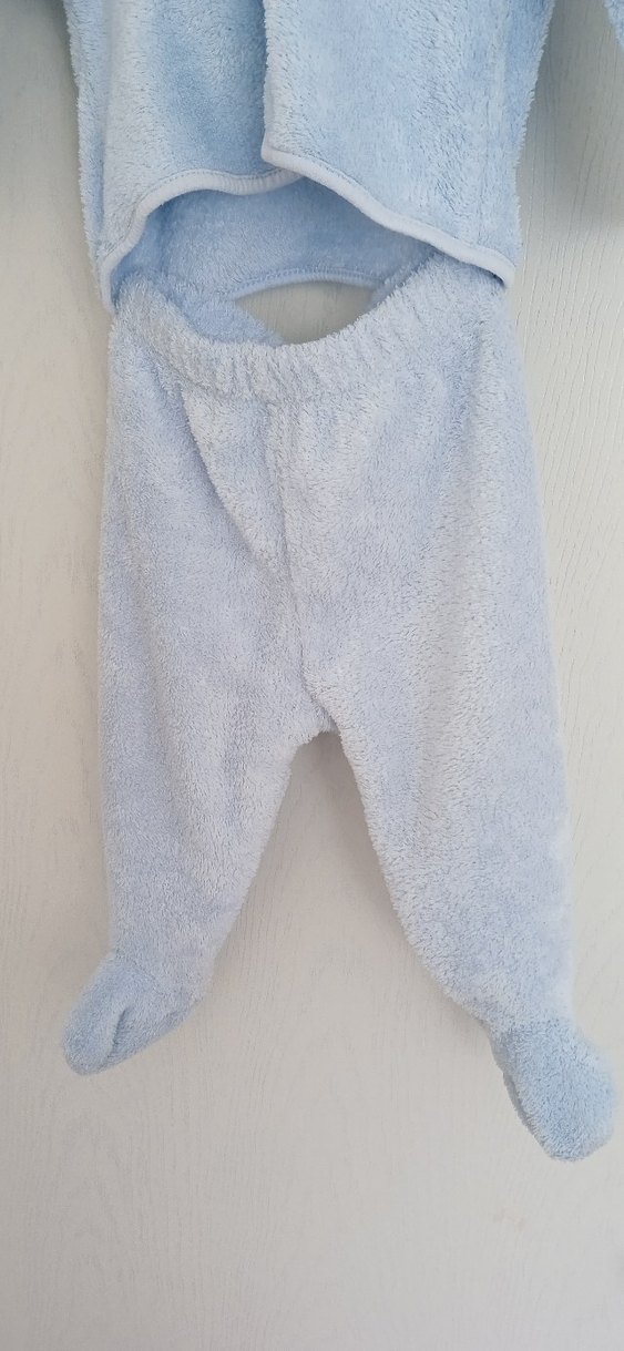 LCW Mavi Peluş Bebek Takımı - Görsel 4