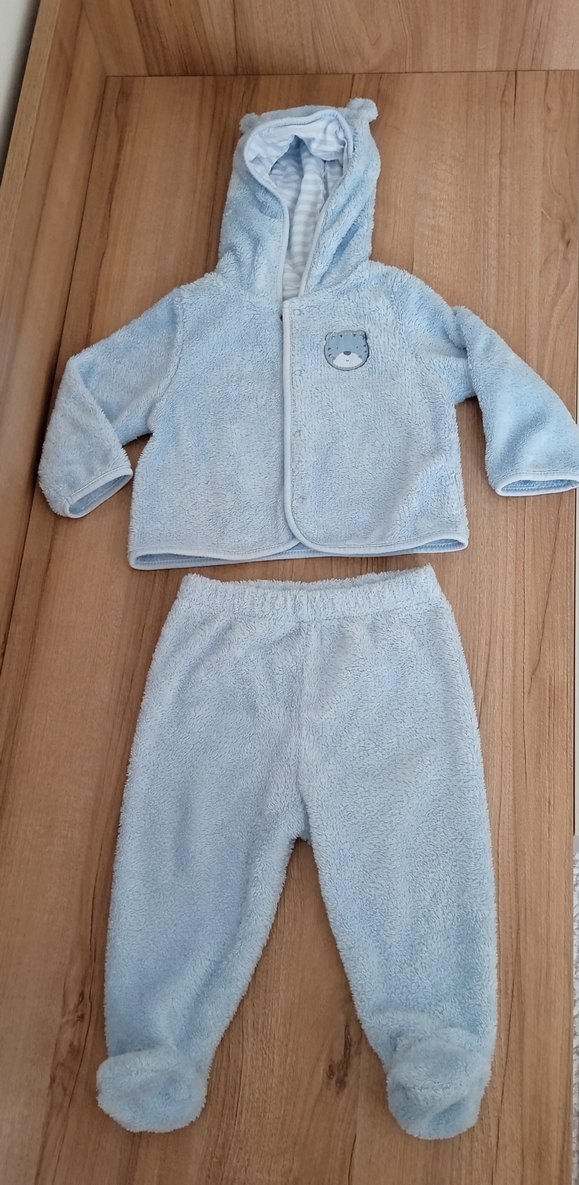 LCW Mavi Peluş Bebek Takımı - Görsel 2