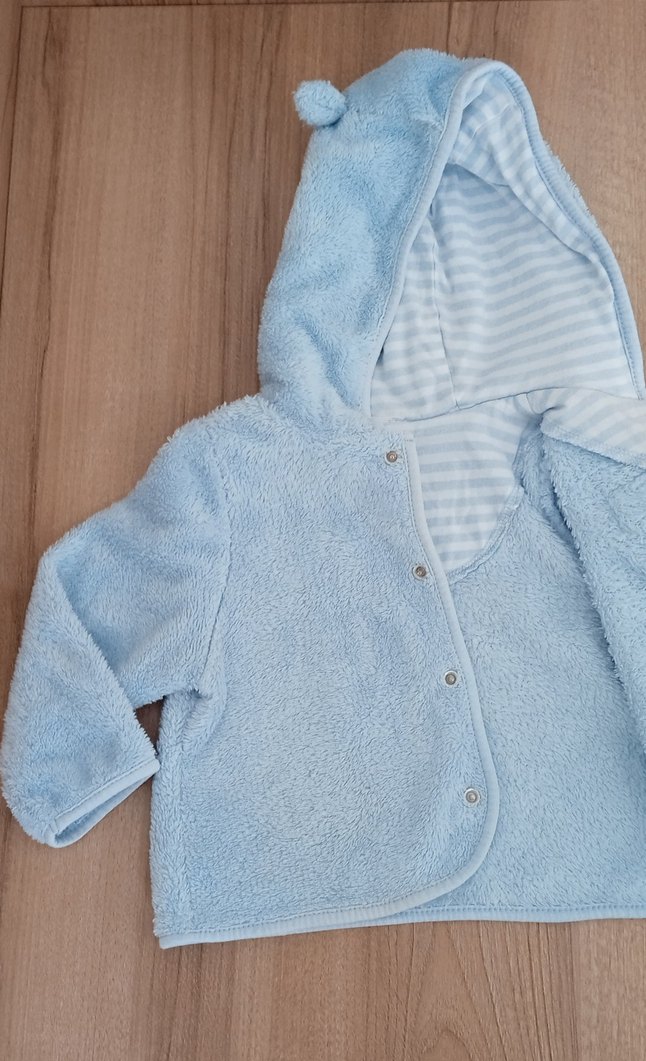 LCW Mavi Peluş Bebek Takımı - Görsel 3