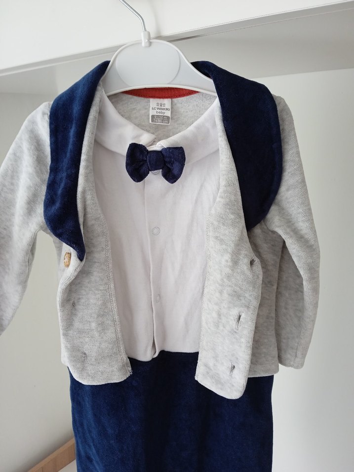 Papyonlu LCW Ayaklı Tulum 9-12 Ay - Görsel 3