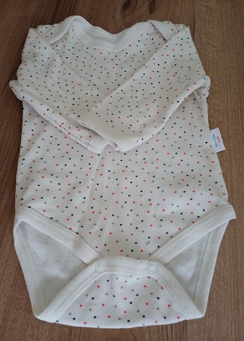 Çıtçıtlı Uzun Kollu Zıbın 3-6 Ay - Görsel 7