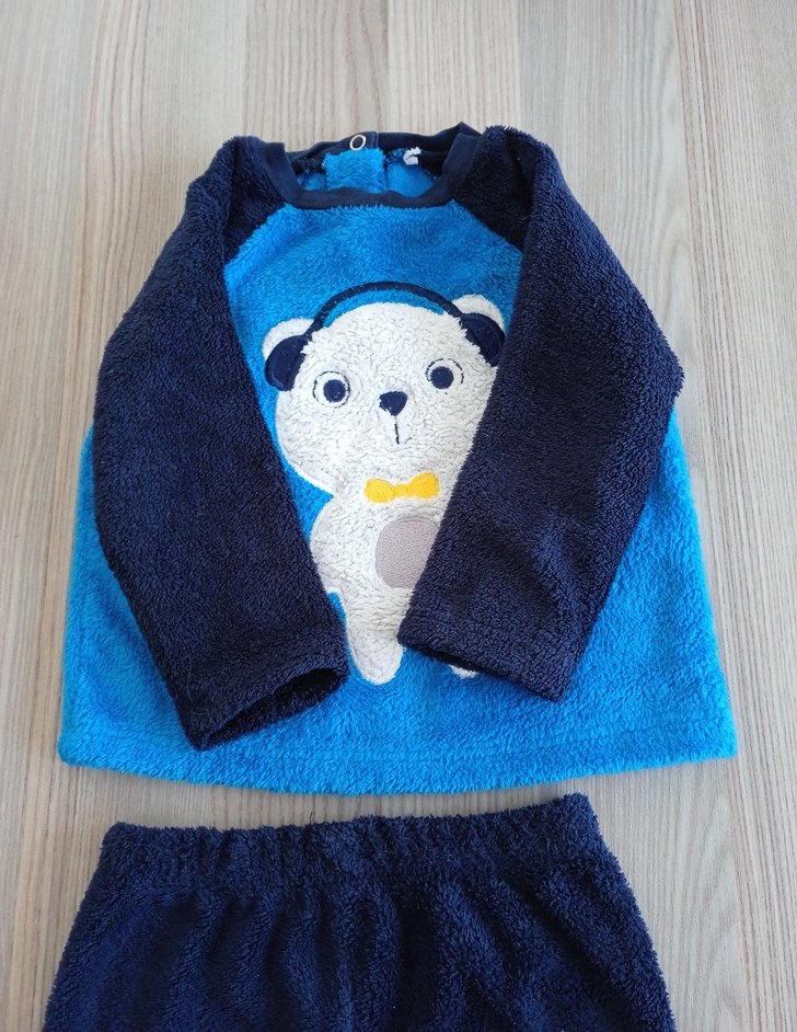 LCW Bebek Peluş Takım Ayıcık Desenli 9-12 ay - Görsel 4