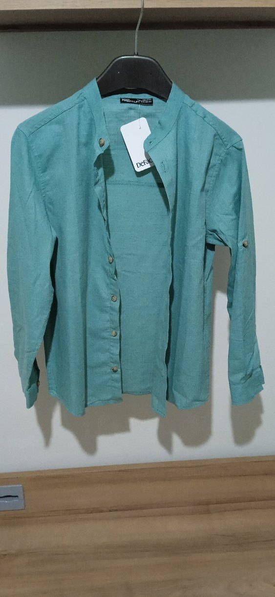 DeFacto Erkek Çocuk  Keten Gömlek - Görsel 2