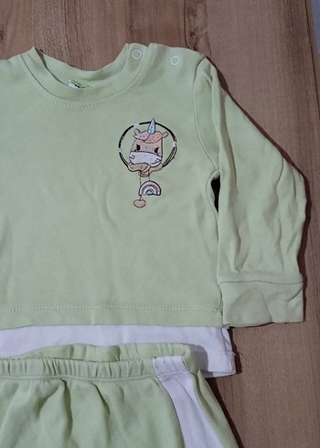 Bebek Alt Üst Takım 9-12 Ay - Görsel 2