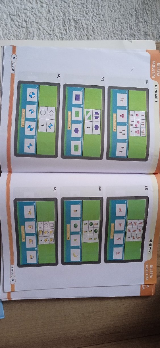 3. Sınıf Bilsem Deneme Kitapları - Görsel 5