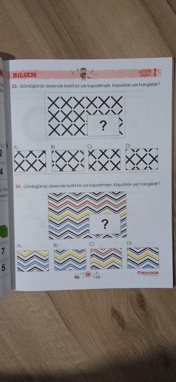 Bilsem 2. Sınıf 5'li Deneme - Görsel 2