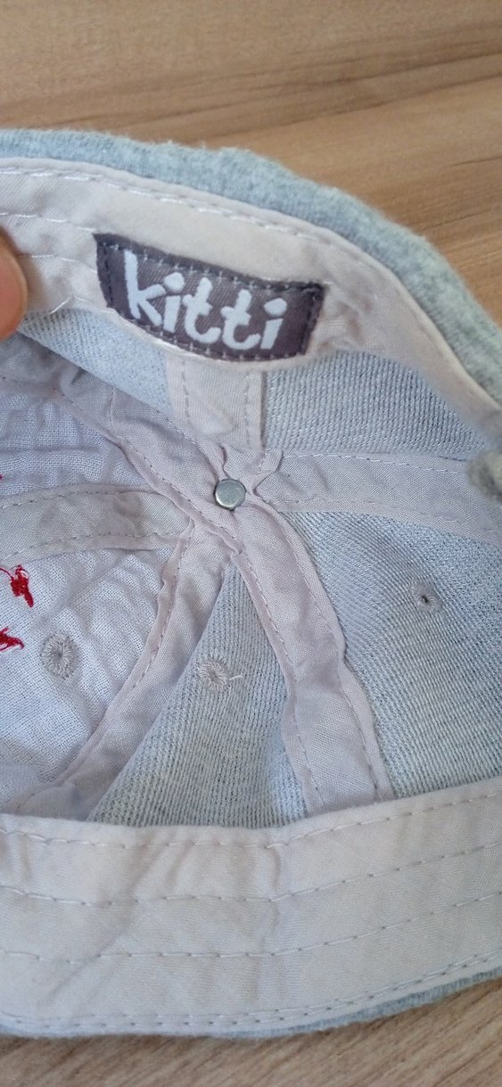 Kitti Gri Erkek Çocuk Şapka - Görsel 4