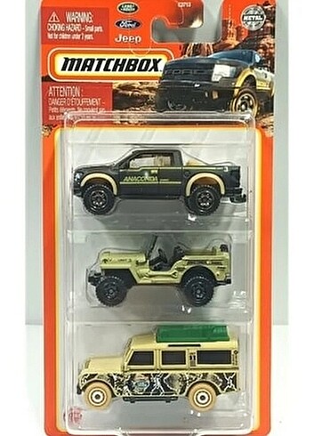 Matchbox 3'lü