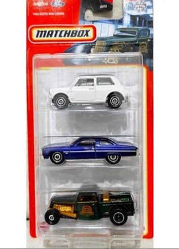 Matchbox 3'lü