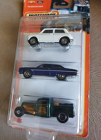  Matchbox 3'lü