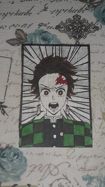Anime çizim TANJİRO