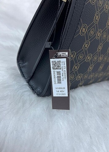  Beden kahverengi Renk Vakko açık kahve portföy çanta modeli