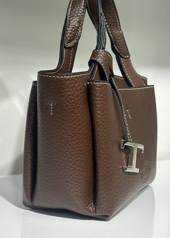 Tod's Kahverengi Deri Kadın Çanta - Görsel 9
