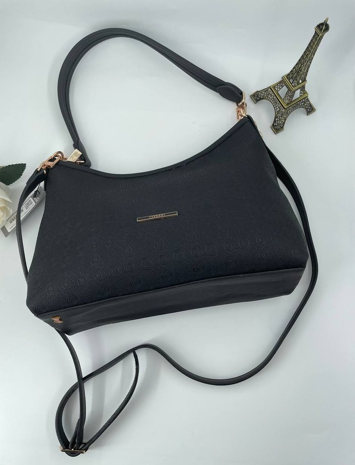 Vakko Siyah Kadın salaş çanta modeli - Görsel 2