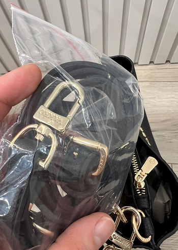 Vakko Kahverengi Deri Tokalı Kadın Çanta - Görsel 14