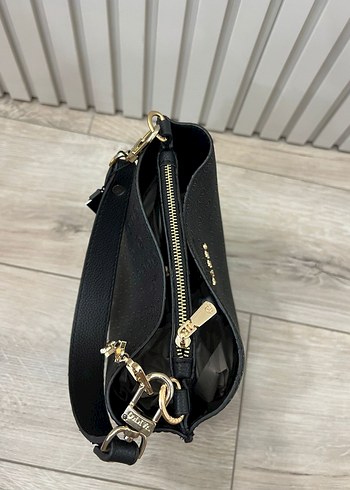 Vakko Kahverengi Deri Tokalı Kadın Çanta - Görsel 13