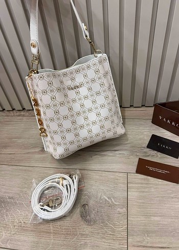 Vakko Kahverengi Deri Tokalı Kadın Çanta - Görsel 6