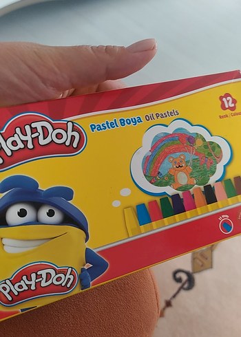 Fisher Price Play-Doh Renkli Pastel Boya Seti