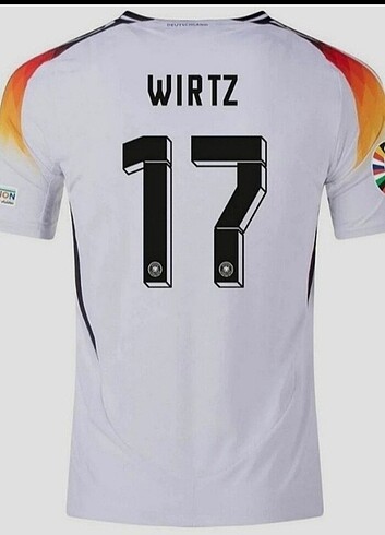 Florian Wirtz Euro 2024 Almanya Beyaz Forması